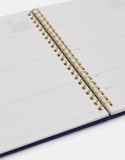 Agenda Escolar Bordada Semana Vista 2024-2025