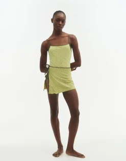 Falda Pareo Print Tejido