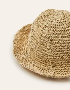 Gorro Bucket Liso Beige