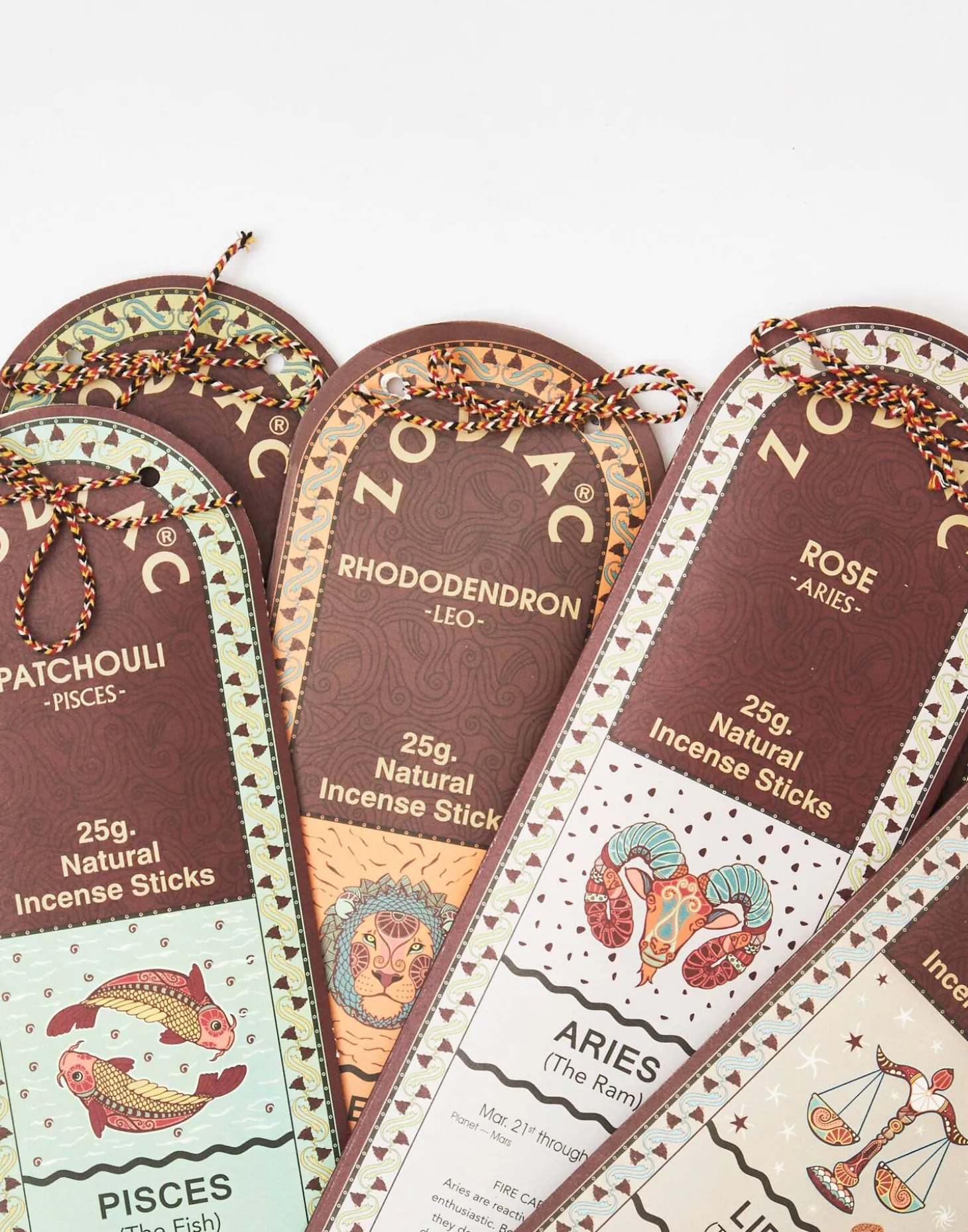 Incienso Zodiaco 25gr