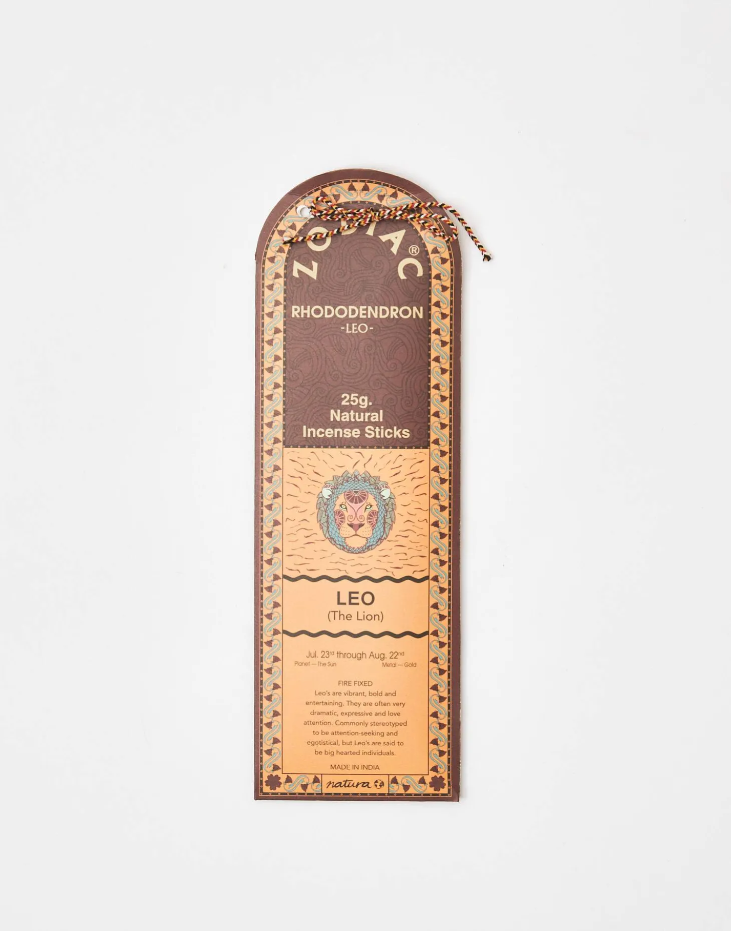 Incienso Zodiaco 25gr