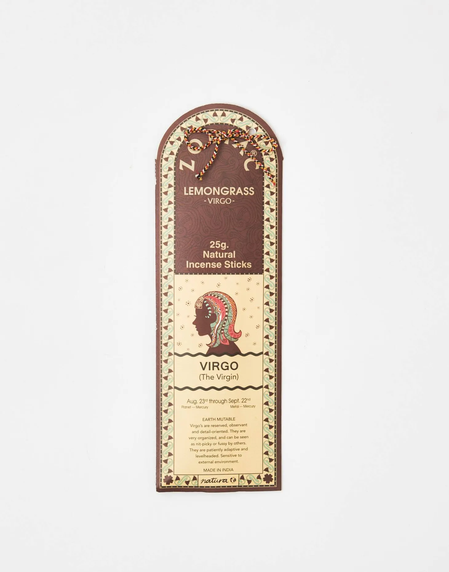 Incienso Zodiaco 25gr