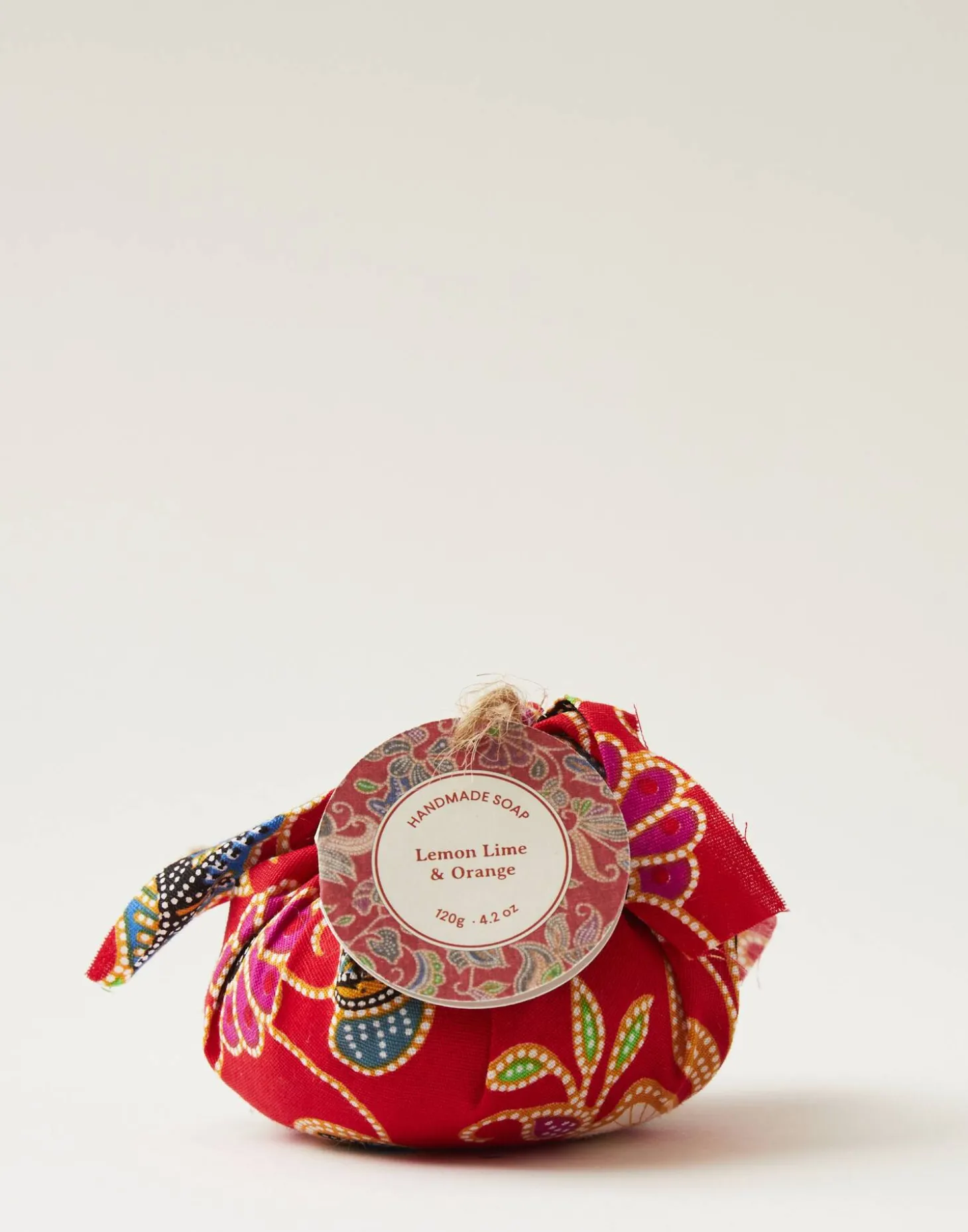 Pastilla Jabón Envuelta Tela 120g