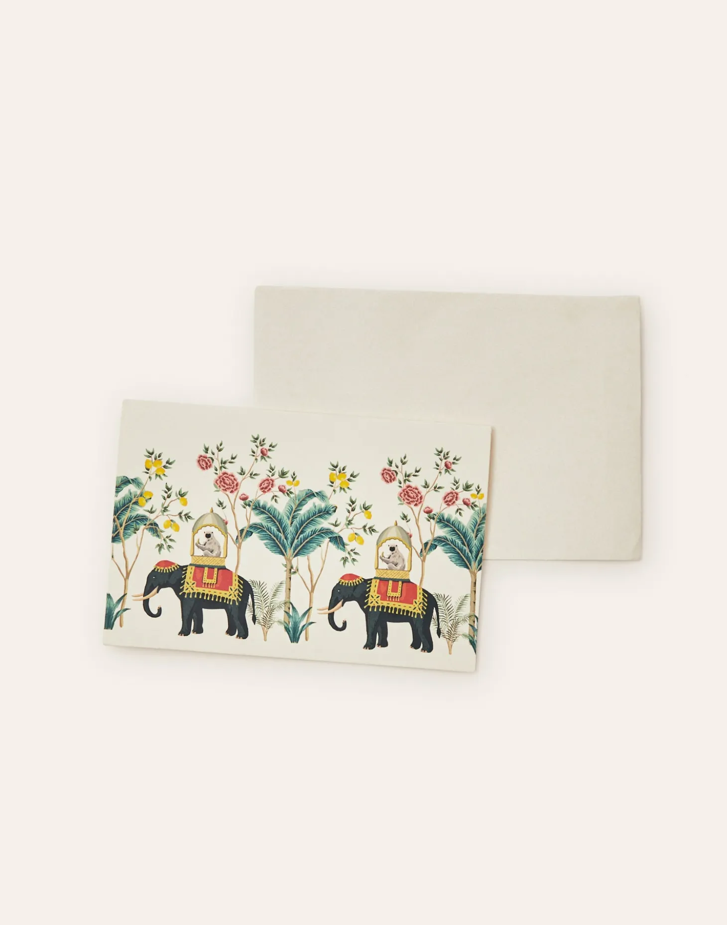 Postal Con Sobre Elephant