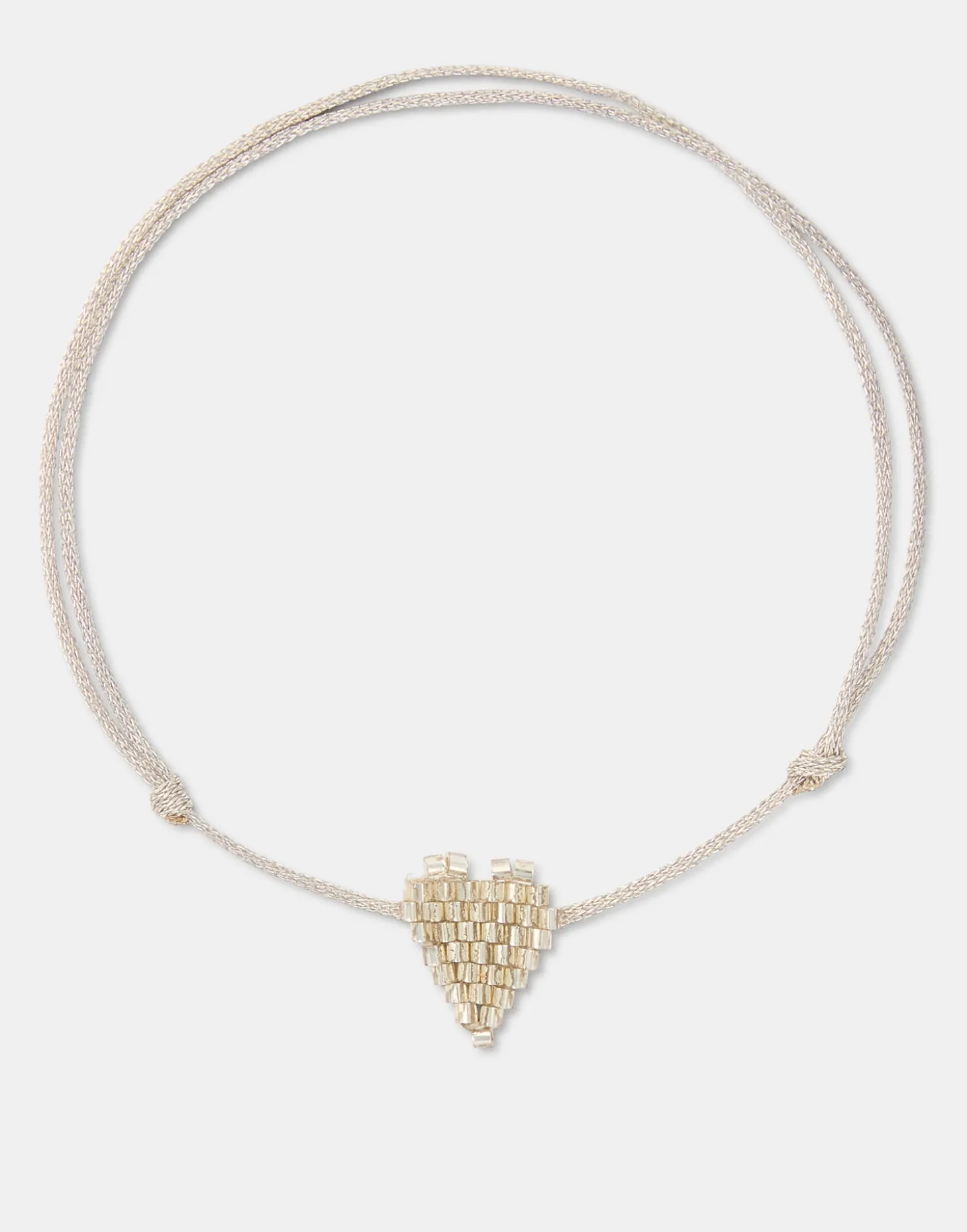 Pulsera Corazón Metalizado