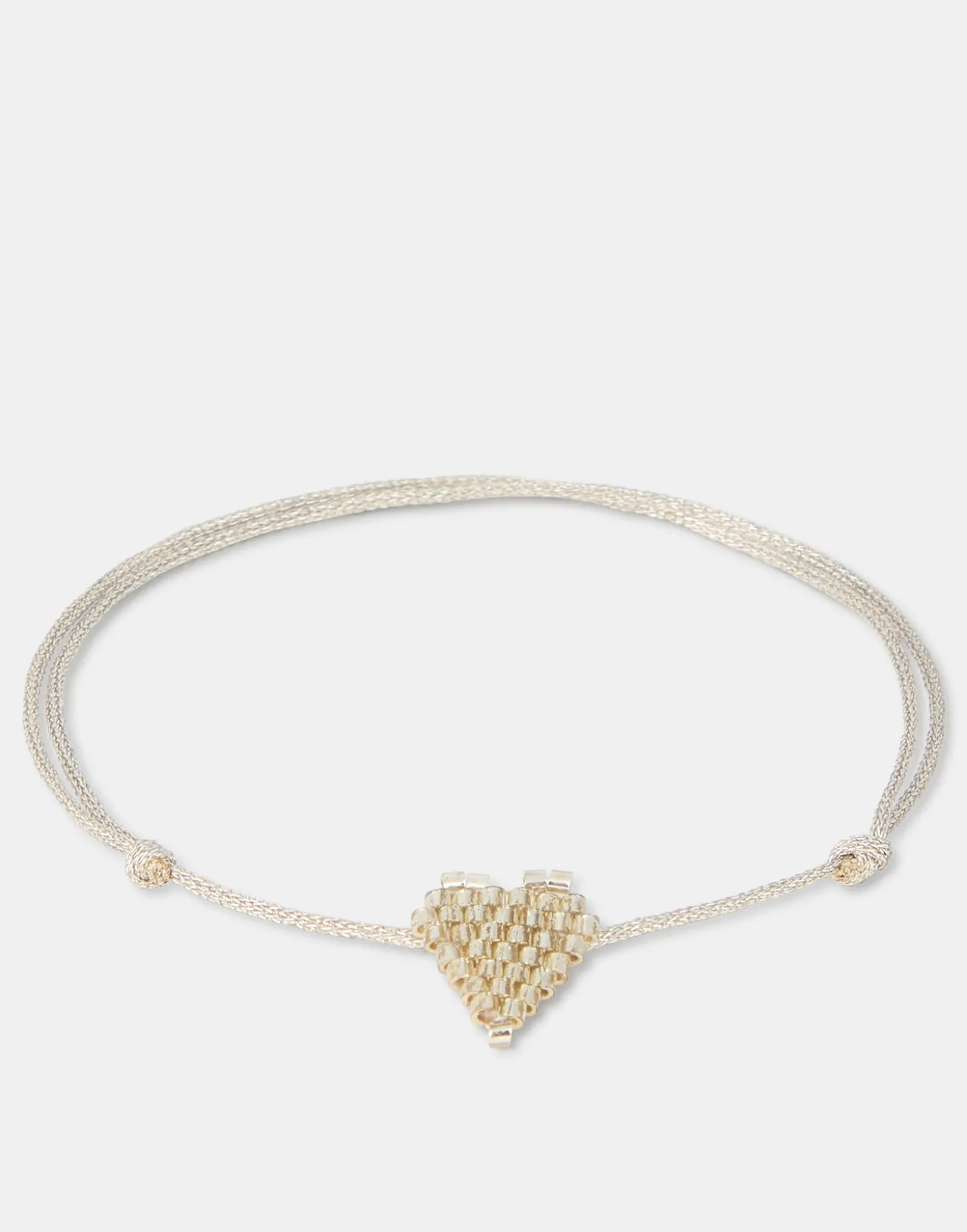 Pulsera Corazón Metalizado