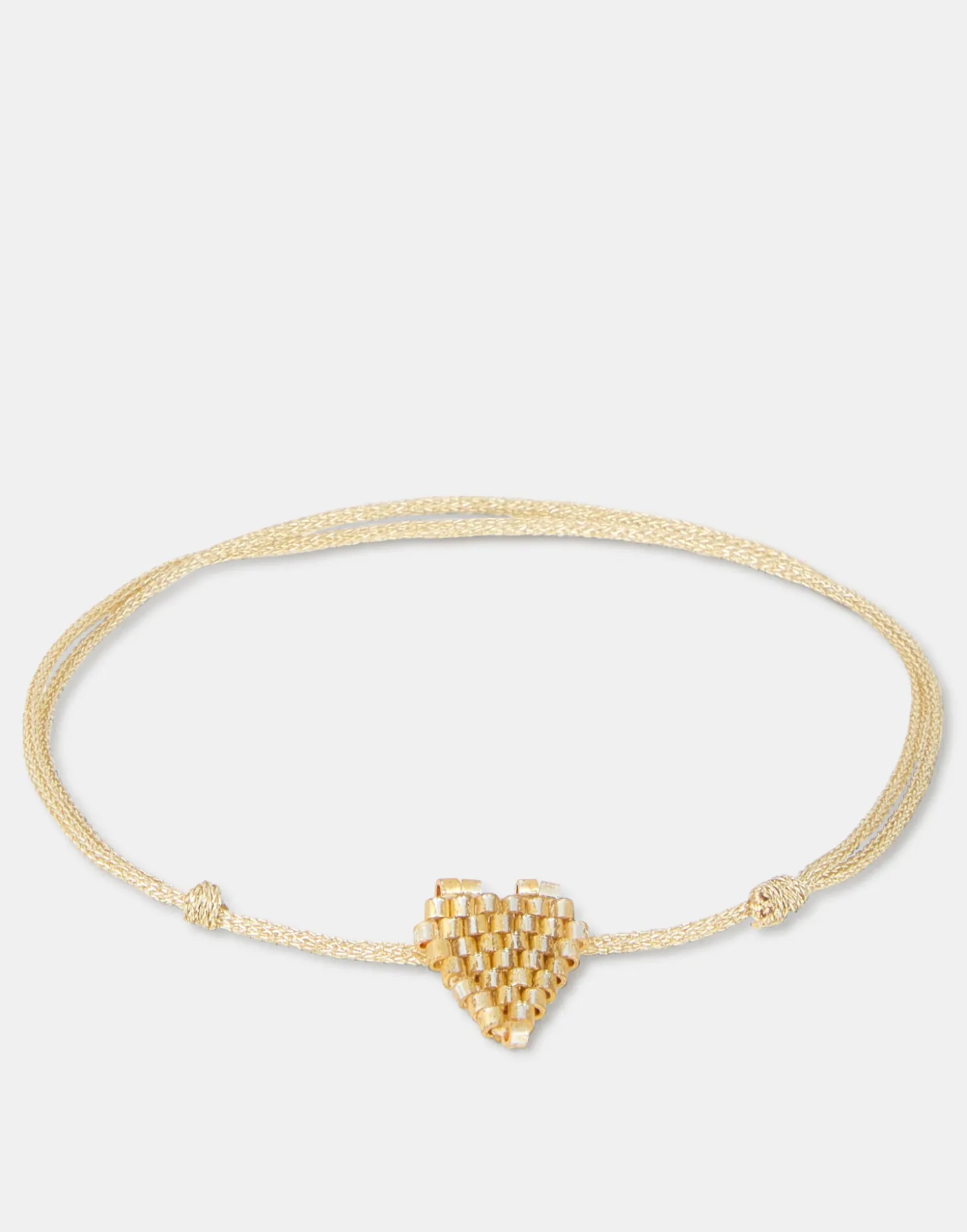 Pulsera Corazón Metalizado