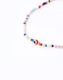 Pulsera Cuentas Mini Ojo Turco