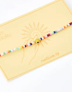 Pulsera Cuentas Mini Ojo Turco