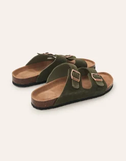 Sandalia Doble Hebilla Ergonómica Hombre