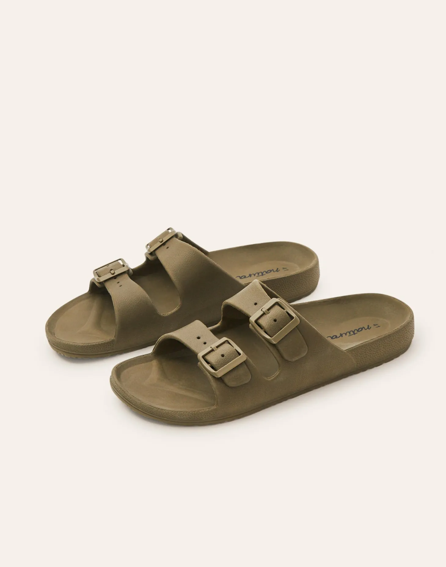 Sandalia Doble Hebilla Hombre