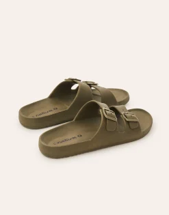 Sandalia Doble Hebilla Hombre