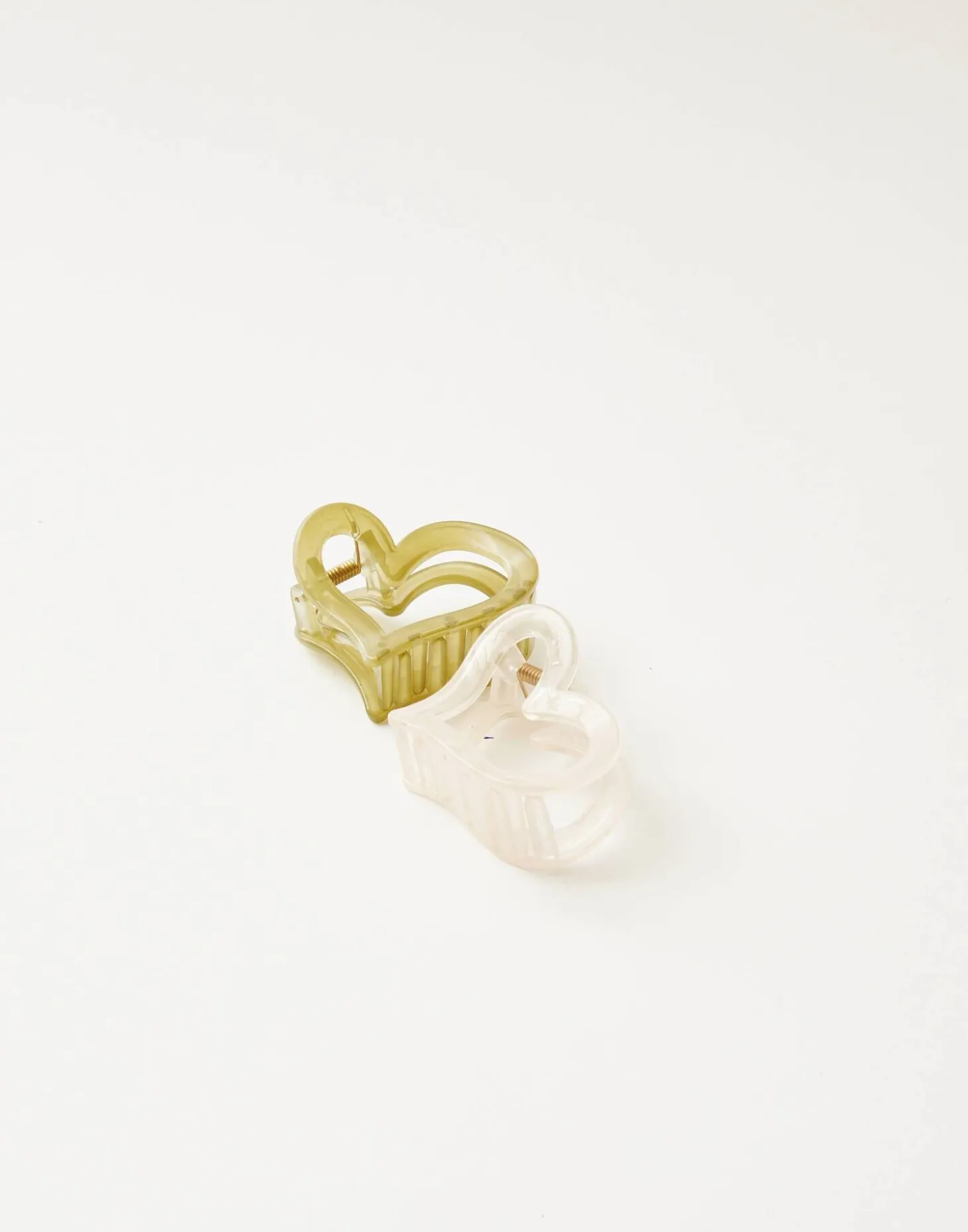 Set 2 Pinzas Pelo Corazón