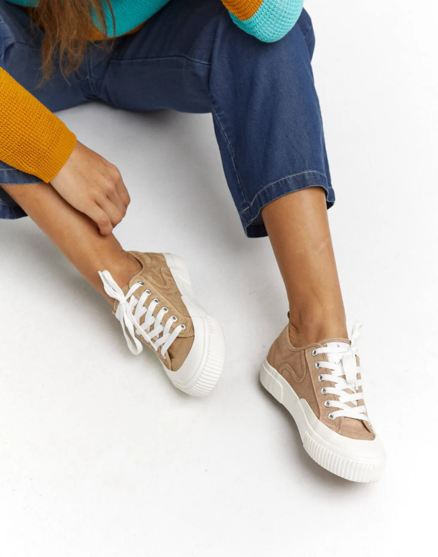 Zapatilla Deportiva Canvas Lavado